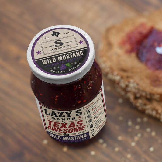 Mustang Grape Jelly - Lazy S Ranch (Organic)